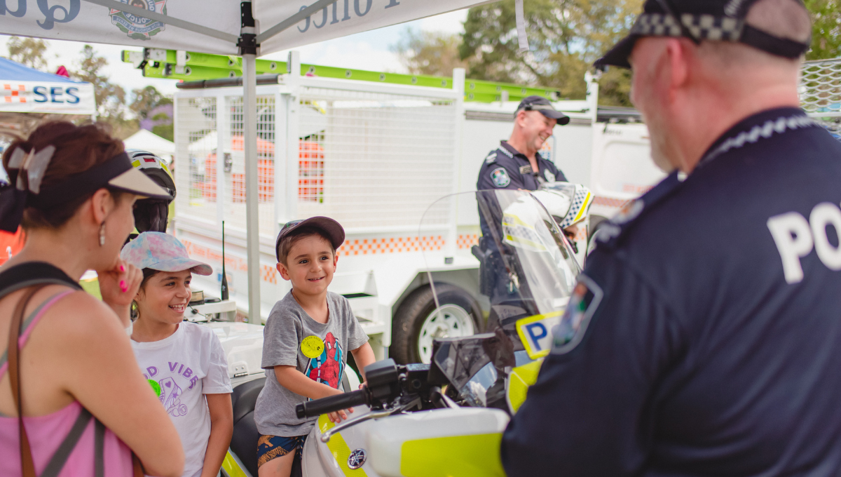 Attendees of the Brisbane Emergency Services Expo