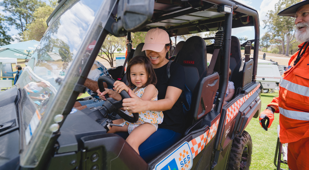 Attendees of the Brisbane Emergency Services Expo